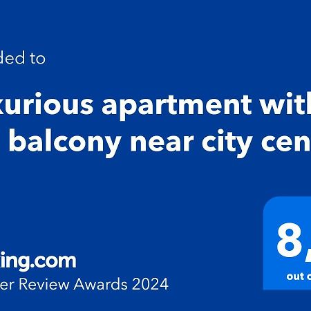 Luxurious Apartment With Big Balcony Near City Center Viena Exterior foto